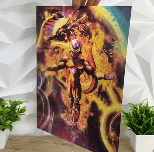 Dragon Ball 3D Poster | Anime Room Decor