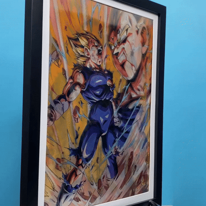 Dragon Ball 3D Poster | Anime Room Decor